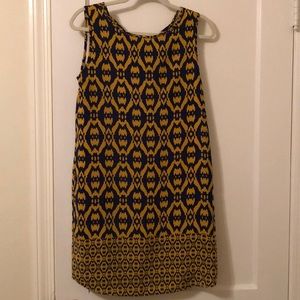 Navy & Gold Dress - Stitch Fix